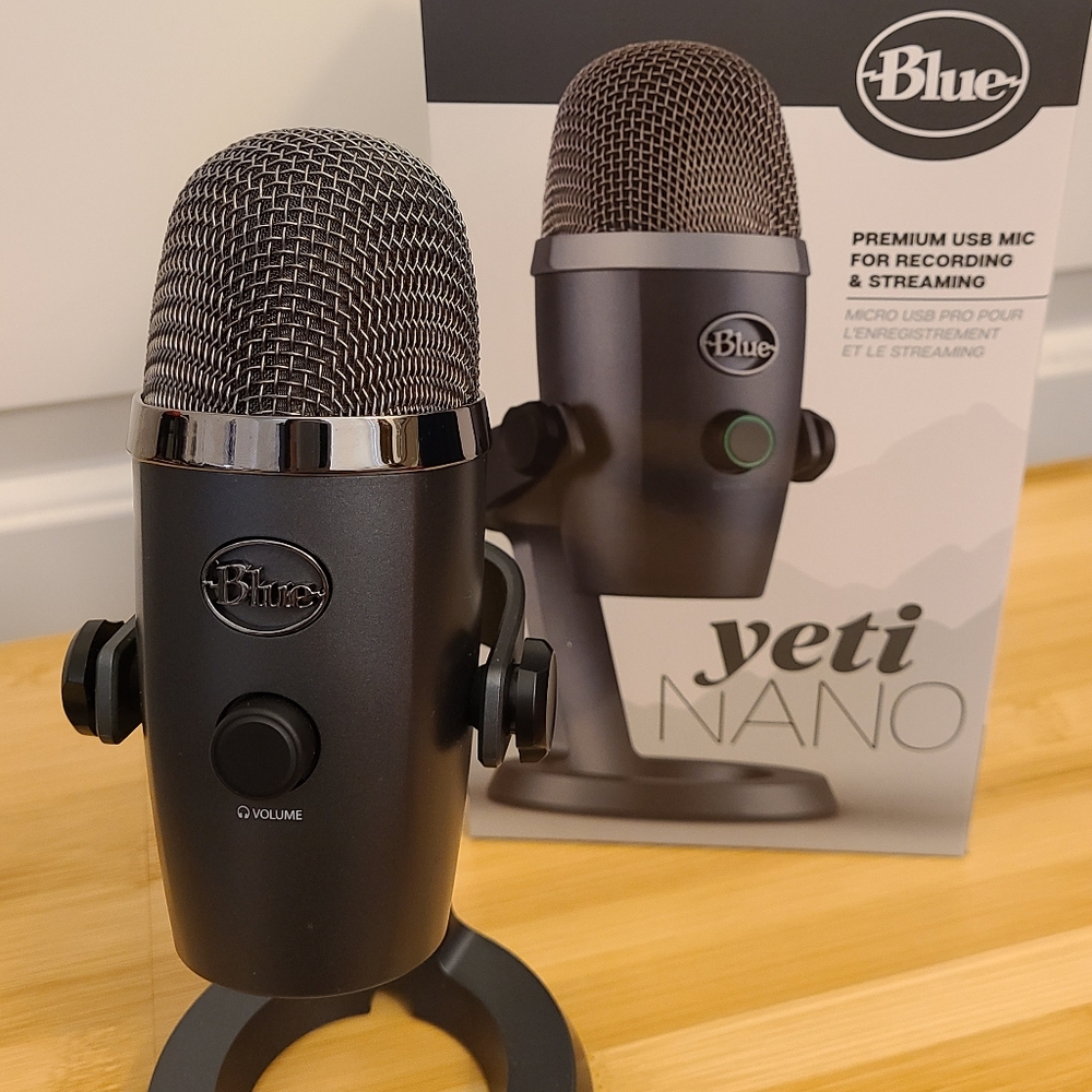 Blue Yeti nano microphone